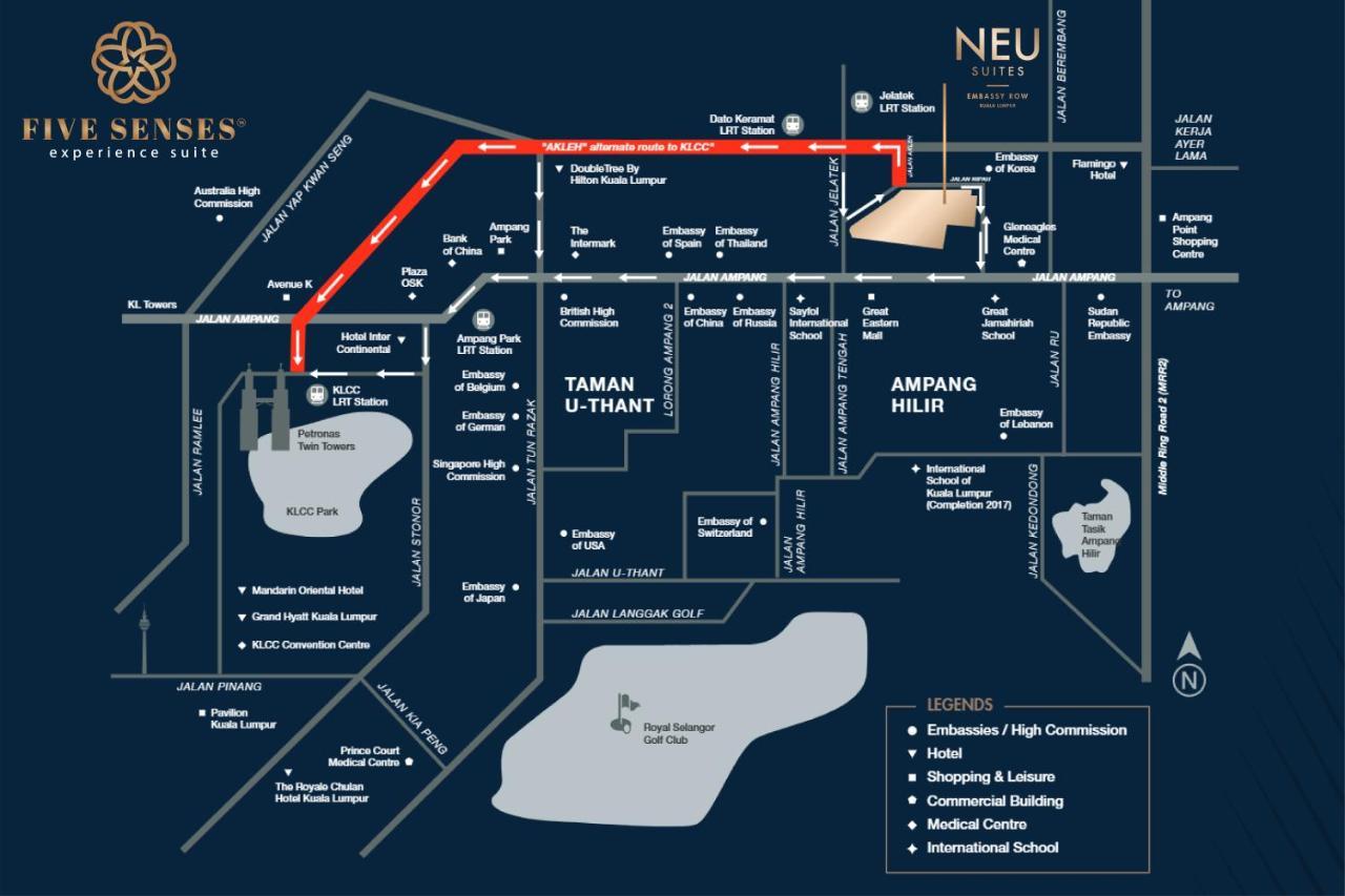 Neu Suites Residence Kuala Lumpur, Roam Luaran gambar